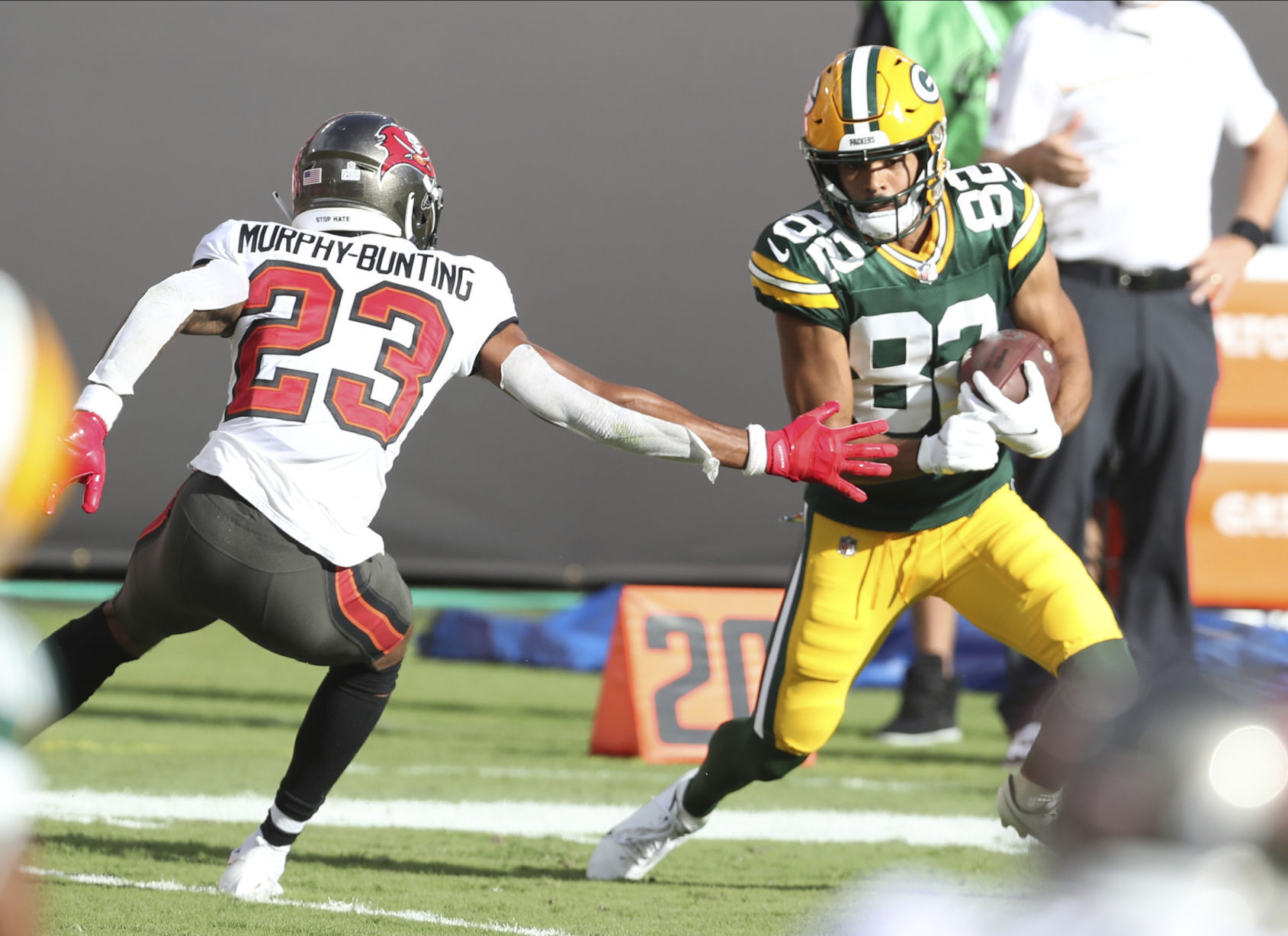 Buccaneers 38, Packers 10